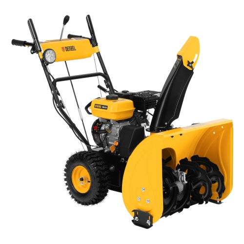 Бензиновая снегоуборочная машина SBM 610, 212 cc, ручной старт, фара Denzel фото 7