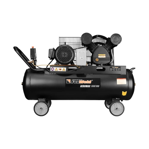 Компрессор FOXWELD AEROMAX 550/100 масляный, ременной 5075 фото 3