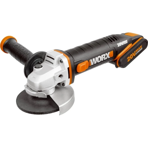Аккумуляторная угловая шлифмашина WORX кейс WX800 фото 6