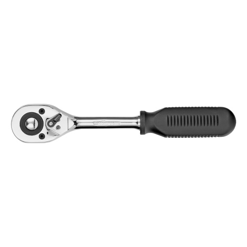 Ключ-трещотка 1/2", 45 зубьев, с быстрым сбросом, CrV, хром Сибртех фото 3