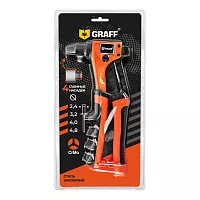 Заклепочник усиленный GRAFF МА121 215 мм 2401003