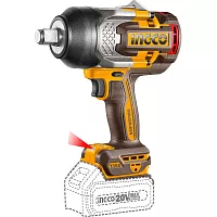 Аккумуляторный ударный гайковерт INGCO 1350 Нм, 3/4, 20В б/щ INDUSTRIA CIWLI201351