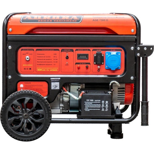 Бензиновый генератор Aurora AGE 7500 D 6775 фото 8
