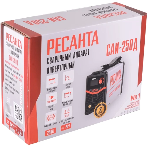 Сварочный инверторный аппарат Ресанта САИ-250Д 65/141 фото 7