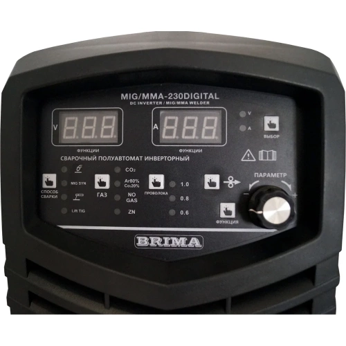 Полуавтомат Brima MIG/MMA-230 220В DIGITAL БП-00000595 фото 8