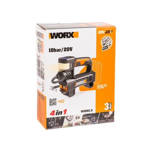 Аккумуляторный насос с фонарем WORX 20 В, без АКБ и ЗУ WX092.9 фото 4