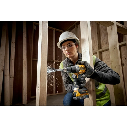 Ударная бесщеточная дрель-шуруповерт DEWALT 2 скорости, 2 АКБ 18 В XR Li-Ion DCD805E2T-QW фото 10