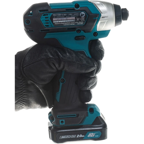 Аккумуляторный шуруповерт Makita TD110DWAE фото 8