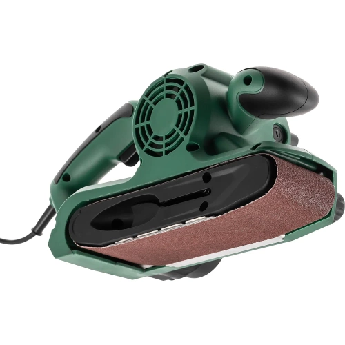 Шлифовальная машинка ленточная HAMMER LSM900E 950Вт 200-380м/мин лента 533x75мм + струбцины 840984 фото 4