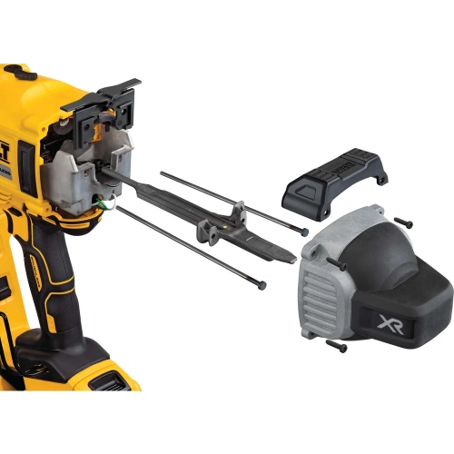 Аккумуляторный гвоздезабивной пистолет Dewalt DCN890N, 18 В, c 2 АКБ 5 Ач и ЗУ, в кейсе DCN890P2-QW фото 9