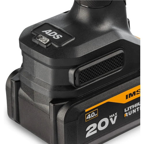 Шлифмашина RUNTEC PRO угловая, аккумуляторная, 125мм, 20В, 2*4Ач, 900Вт RT-AG900 фото 6