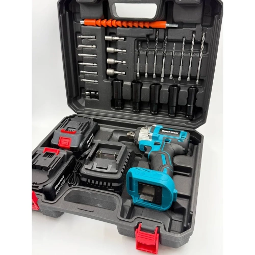 Гайковерт аккумуляторный бесщеточный BlackWeld BS05 350N 4.0 Ah 150163 фото 11