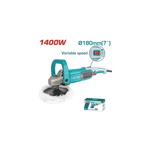 Полировальная машина TOTAL 1400Вт 180мм  TP11418018 фото 3