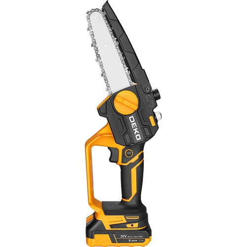 Пила цепная аккумуляторная DEKO DKCHS 20-6, 20 В, 1x3.0 Ач 063-4307-1 фото 6