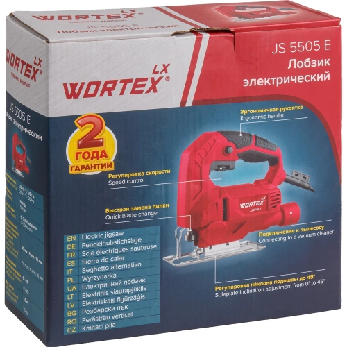 Электролобзик WORTEX LX JS 5505 E 0319212 фото 9