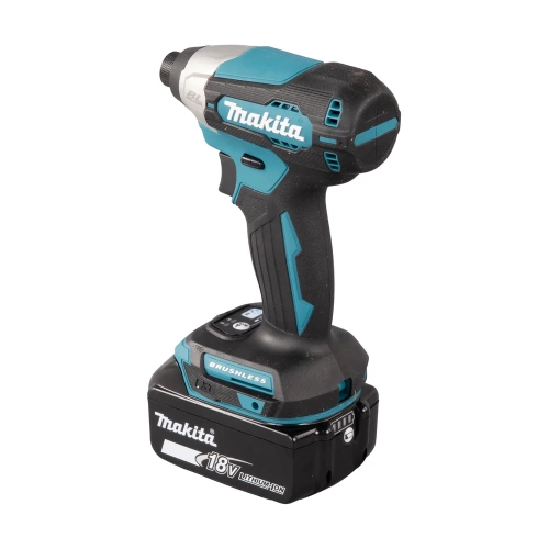 Аккумуляторный ударный шуруповерт Makita 18В, BL, XPT, Li-ion, 140 Нм, 2 скорости DTD157RTJ фото 6