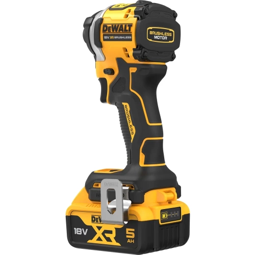 Аккумуляторный шуруповерт DEWALT DCF850P2T, 18 В, 206.2 Нм, 3800 уд/мин, с 2 АКБ 5 Ач и ЗУ, в кейсе TSTAK DCF850P2T-QW фото 7