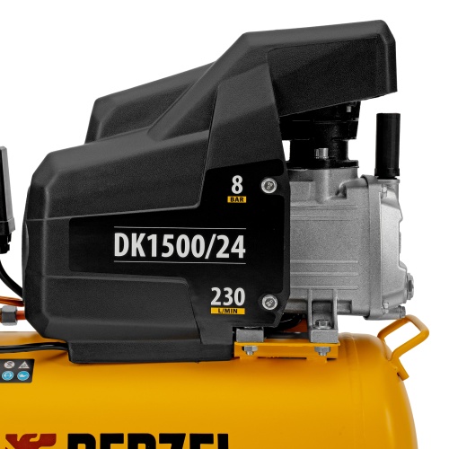 Компрессор воздушный DK1500/24, Х-PRO 1.5 кВт, 230 л/мин, 24 л Denzel фото 13