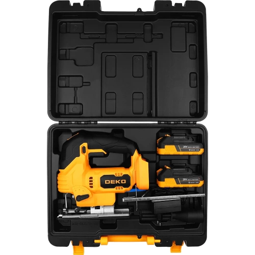 Лобзик аккумуляторный DEKO DKJS20V Max в кейсе, 20В, 2x3.0Ач 085-1329 фото 10
