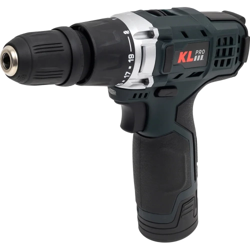 Профессиональный аккумуляторный шуруповерт KLPRO KLNM1020S с 3-мя сменными насадками 10.8 v / 2.0 ah 13984