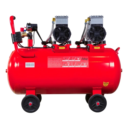 Компрессор безмасляный малошумный FUBAG OLS 500/100 CM2х2 646075 фото 6