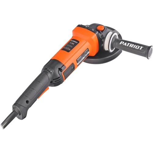 Машина углошлифовальная Patriot Expert AG 150E 1300Вт, диск 150мм, 3000-9000об/мин, регулировка скорости, поддержка оборотов, плавный пуск, защита от повторного вк 110301157 фото 5