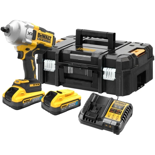 Аккумуляторный гайковерт Dewalt DCF961H2T, 18 В, 2372 Нм, 1890 уд/мин, с 2 АКБ 5 Ач и ЗУ, в кейсе TSTAK DCF961H2T-QW фото 3