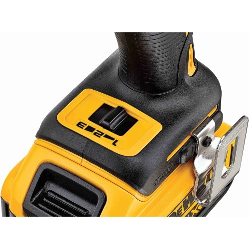 Аккумуляторный шуруповерт DEWALT DCF887P2, 18 В, 205 Нм, 3800 уд/мин, с 2 АКБ 5 Ач и ЗУ, в кейсе DCF887P2-QW фото 5