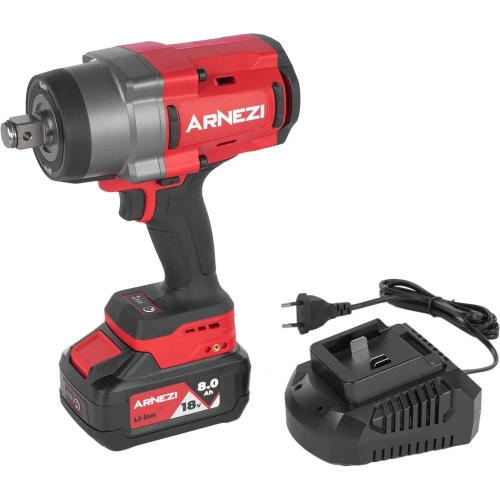 Гайковерт ударный аккумуляторный ARNEZI бесщеточный 3/4" 2300Nm 18V 8.0Ah R9000013