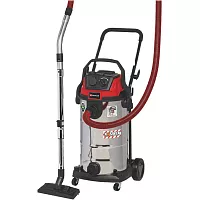 Пылесос строительный Einhell TE-VC 2340 SACL, 1500Вт, 225мбар, 40л, очистка фильтра, розетка 2342470