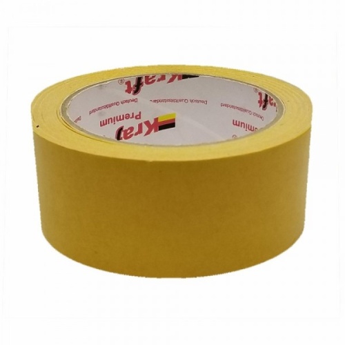 Скотч двухсторонний тканевый 50мм x 25м - Kraft Premium