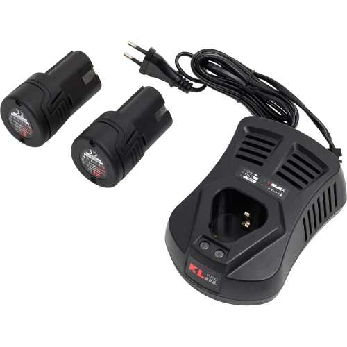 Профессиональный аккумуляторный шуруповерт KLPRO KLNM1020S с 3-мя сменными насадками 10.8 v / 2.0 ah 13984 фото 10