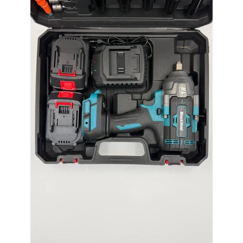 Гайковерт аккумуляторный бесщеточный BlackWeld BS06 800N 4.0 Ah 150164 фото 8