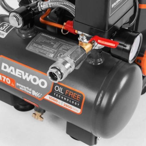 Безмасляный компрессор высокой производительности DAEWOO DAC 170S фото 9