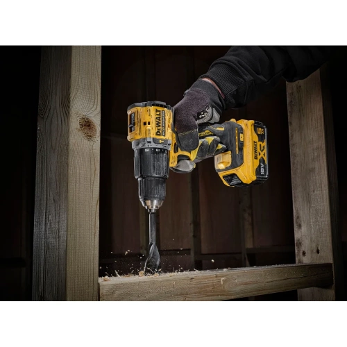 Аккумуляторная ударная дрель-шуруповерт Dewalt DCD100YNT, 18 В, 1650 об/мин, 28050 уд/мин, без АКБ и ЗУ, в кейсе TSTAK DCD100YNT-XJ фото 8