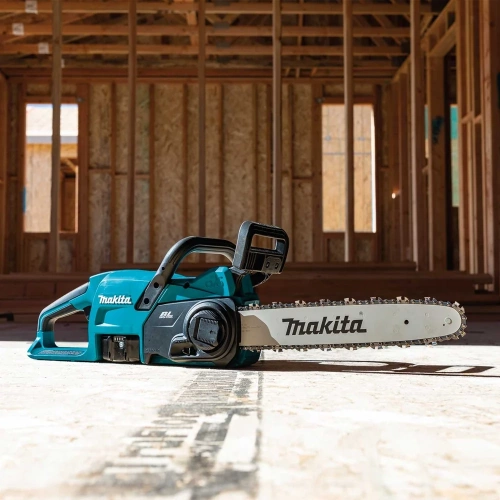 Пила цепная аккумуляторная Makita LXT (BL1830B, DC18SD) DUC357SF фото 9