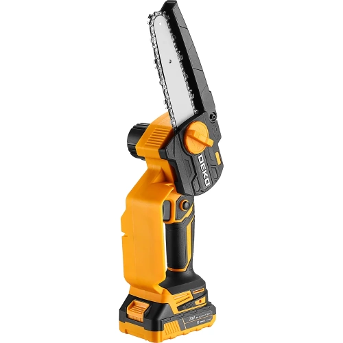 Пила цепная аккумуляторная DEKO DKCHS 20-6, 20В, 2x3.0Ач 063-4481-1 фото 7