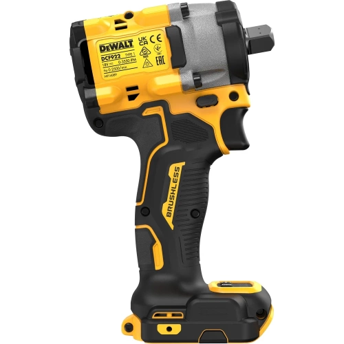 Аккумуляторный гайковерт Dewalt DCF922NT, 18 В, 610 Нм, 3550 уд/мин, без АКБ и ЗУ, в кейсе TSTAK DCF922NT-XJ фото 6
