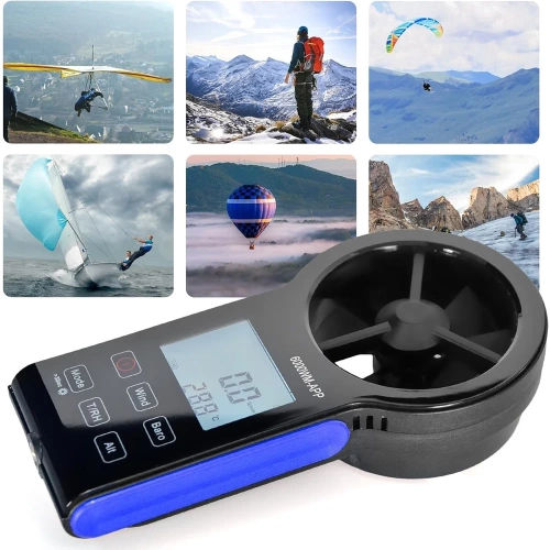 Цифровой термоанемометр HoldPeak HP‑6000WM‑APP фото 3