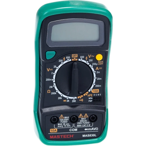 Цифровой мультиметр Mastech MAS830L 00-00000239 фото 10