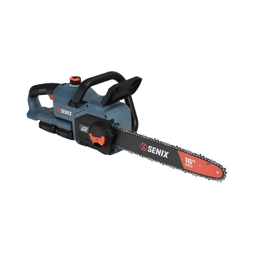 Пила цепная аккумуляторная SENIX 2x2 40V, 40см, 2 акб, 1зу CSX2-M2-EU фото 8
