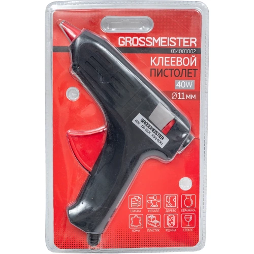 Клеевой пистолет GROSSMEISTER D11 мм, 40W 014001002 фото 4