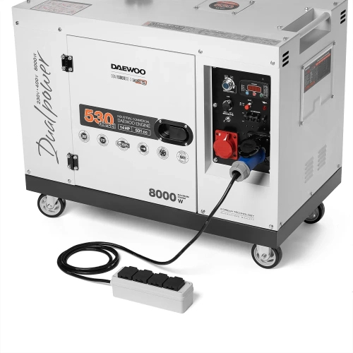 Дизельный генератор с функцией Dual Power Daewoo DDAE 10000DSE-3 фото 7