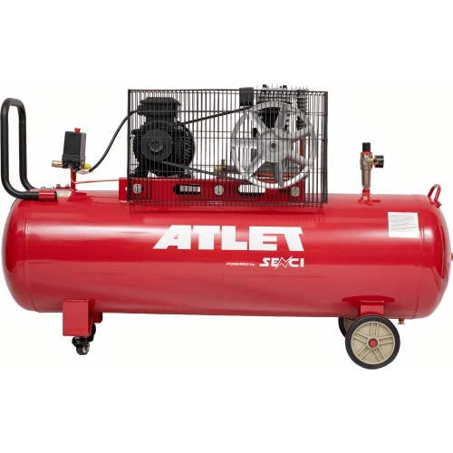 Поршневой масляный компрессор (200 л, 10 бар, 300 л/мин) ATLET SC270-200L-3 фото 3