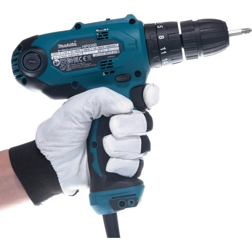 Ударная дрель Makita HP0300 фото 9