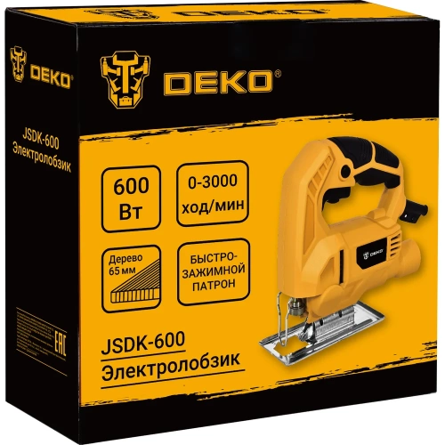 Электролобзик DEKO JSDK-600, 600Вт 085-1157 фото 8