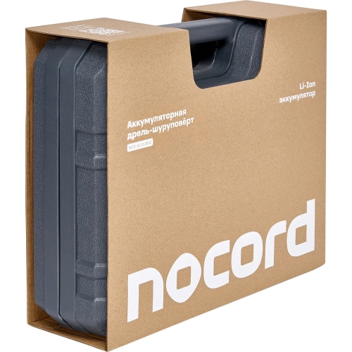 Аккумуляторная дрель-шуруповерт Nocord 12В, 2x2.0 А·ч Li-Ion, в кейсе + 13 предметов оснастки, NCD-12.2.20.C 900194.NCD-12.2.20.C-2 фото 9