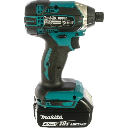 Аккумуляторный ударный шуруповерт Makita DTD152RME фото 3