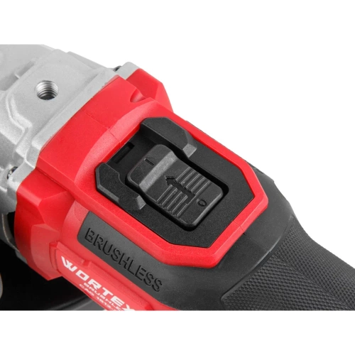 Аккумуляторная углошлифмашина WORTEX CAG 1812-2 E в кор. XLT SET БЕСЩЕТ., 18 В, 125 мм, 3000-8500 об/мин 1334917 фото 5
