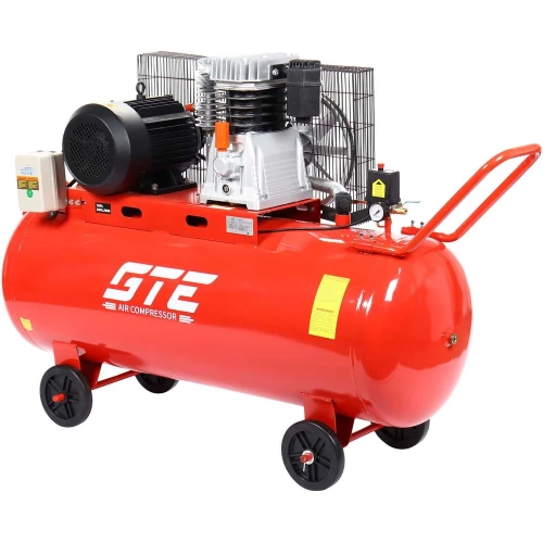 Компрессор поршневой с ременным приводом одноступенчатый GTE MR300A600A 380В, ресив. 300 л, 600л/мин  GTE-MR300A600A фото 3